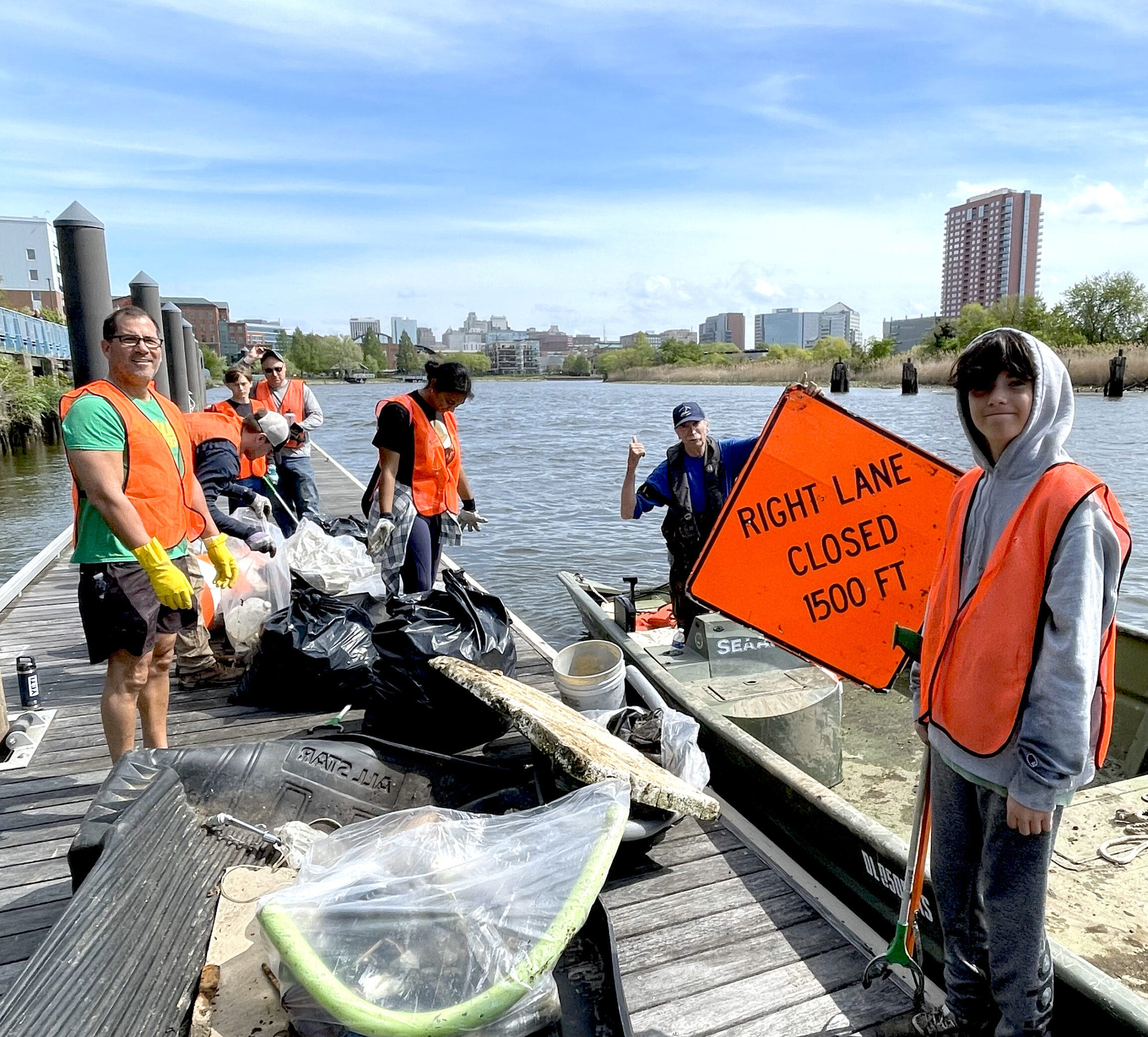 Christina River Watershed Cleanup and Art Contest Partnership for the