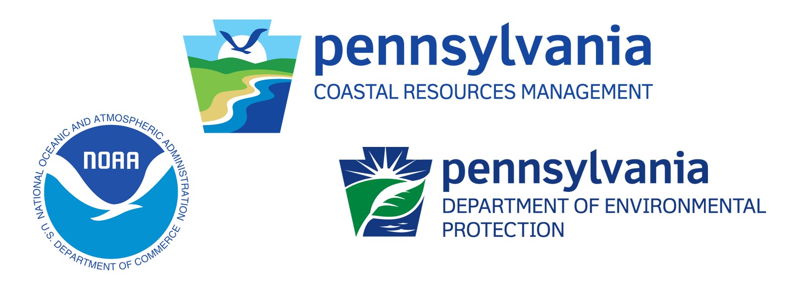 PA Coastal Resources Management and associated logos